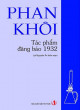 Phan Khôi: Tác phẩm đăng báo 1932