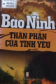 Thân Phận Của Tình Yêu (Nỗi buồn chiến tranh)