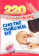 220 Thực Đơn Dinh Dưỡng Cho Trẻ Thiếu Sữa Mẹ