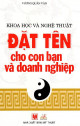 Đặt tên cho con bạn và doanh nghiệp