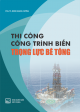 Thiết kế công trình biển trọng lực bê tông