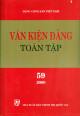 Văn kiện Đảng toàn tập. T 59, 2000