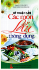 Kỹ thuật nấu các món lẩu thông dụng