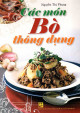 Các món bò thông dụng