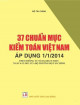 37 chuẩn mực kiểm toán Việt Nam áp dụng1-1-2014