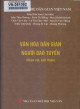 Văn hóa dân gian người Dao Tuyển (khảo sát, giới thiệu)