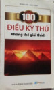 100 điều kỳ thú không thể giải thích