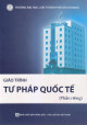 Giáo trình tư pháp quốc tế (Phần riêng)