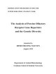 The analysis of porcine olfactory receptor gene repertoire and the genetic diversity / Nguyễn Đình Trường