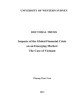 Impacts of the global financial crisis on an emerging market : the case of Vietnam