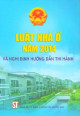 Luật nhà ở năm 2014 và nghị định hướng dẫn thi hành