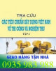 Tra cứu các tiêu chuẩn xây dựng Việt Nam về thi công và nghiệm thu. T 1 / Vũ Hoa Tươi biên soạn và hệ thống hóa