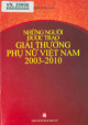 Những người được trao giải thưởng phụ nữ Việt Nam 2003-2010 / Nhiều Tác giả