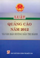 Luật quảng cáo năm 2012 và văn bản hướng dẫn thi hành