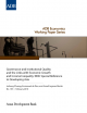 Governance and institutional quality and the links with economic growth and income inequality : with special reference to developing Asia