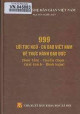 999 lời tục ngữ - ca dao Việt Nam về thực hành đạo đức : sưu tầm-tuyển chọn-giải thích-bình luận