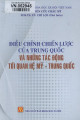 Điều chỉnh chiến lược của Trung Quốc và những tác động tới quan hệ Mỹ - Trung Quốc