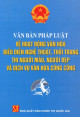 Văn bản pháp luật về hoạt động văn hóa biểu diễn nghệ thuật, thời trang thi người mẫu, người đẹp và dịch vụ văn hóa công cộng