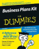 Business Plans Kit for Dummies